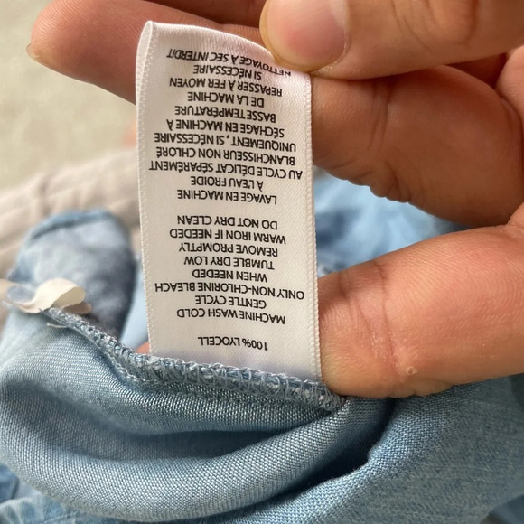 Long sleeve beach lunch lounge size XS blue - Picture 6 of 6